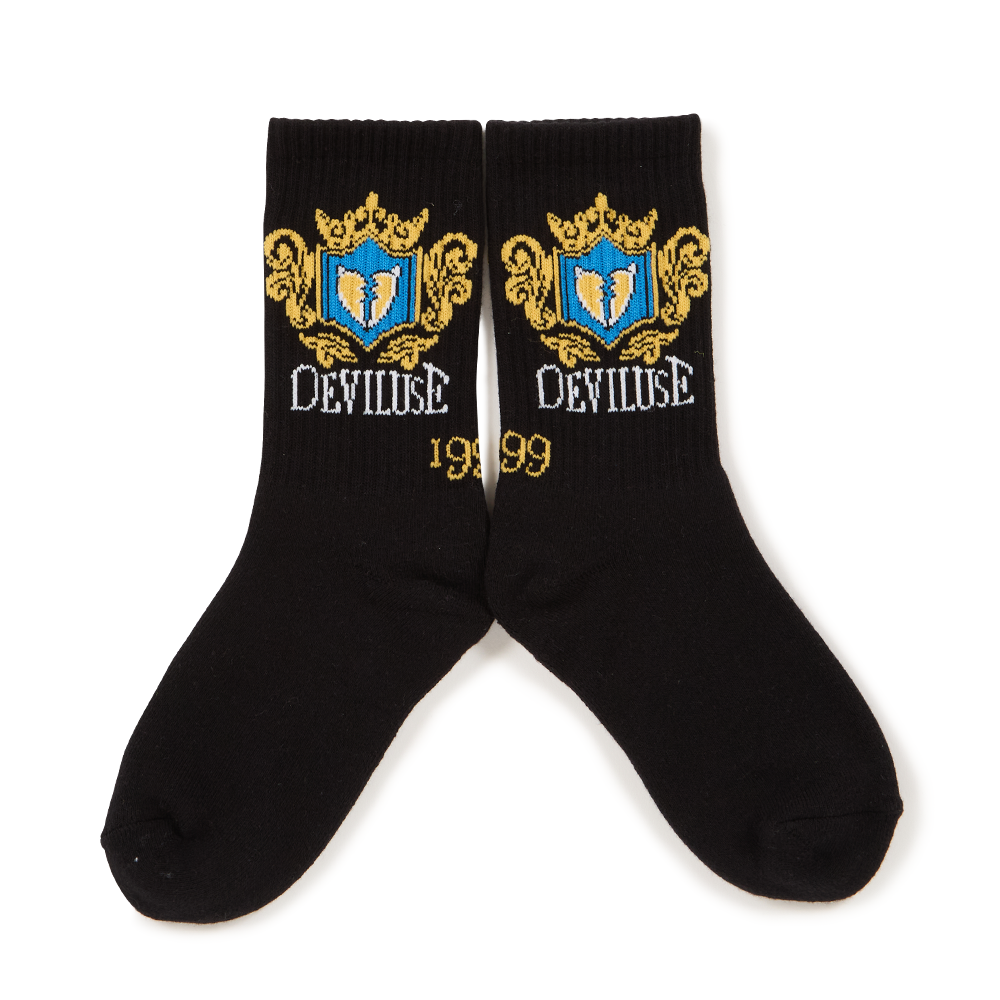 DEVILUSE Emblem Socks(Black)