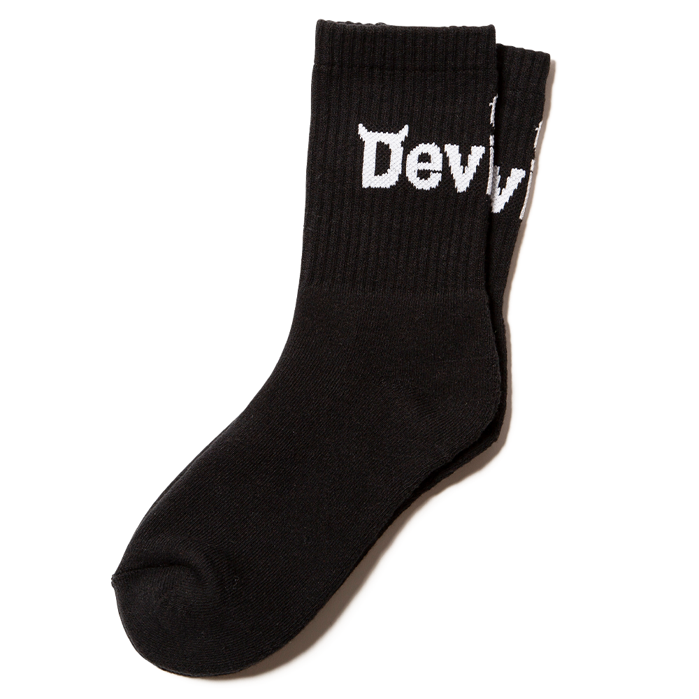 DEVILUSE Logo Socks(Black)