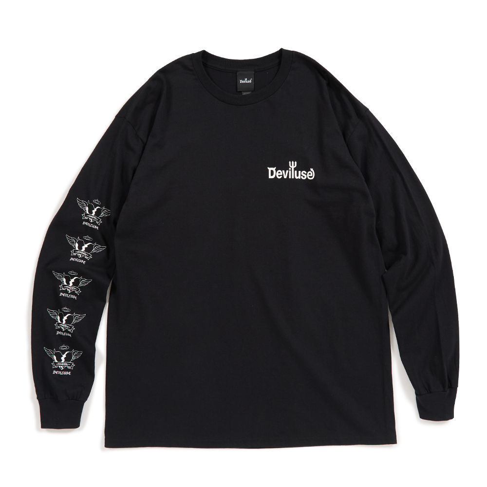 DEVILUSE Swing L/S T-shirts(Black)