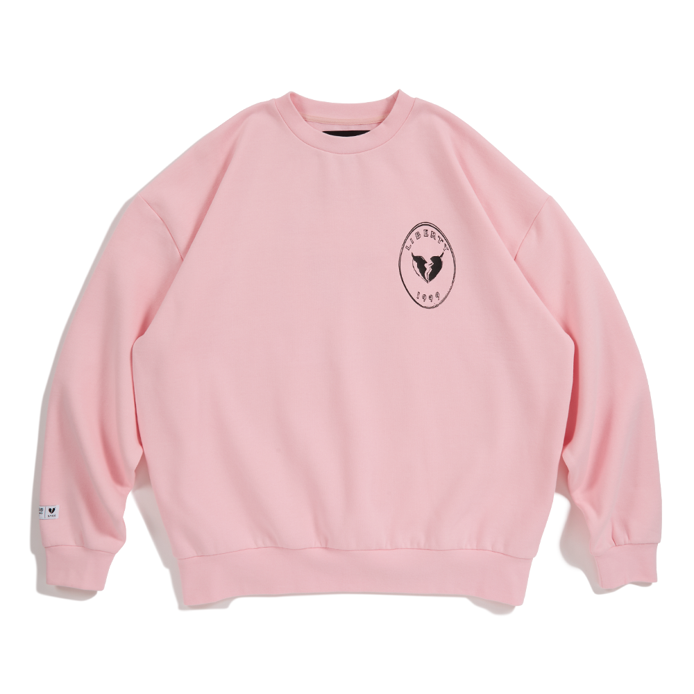 DEVILUSE Liberty Crewneck(Pink)