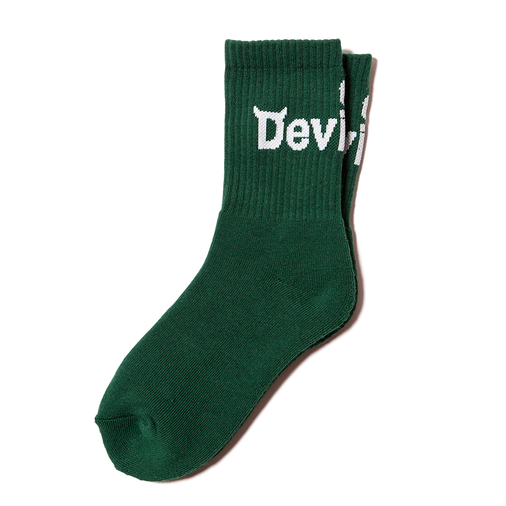 DEVILUSE Logo Socks(Green)